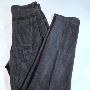 NWOT Neiman Marcus Suede Pants Size S